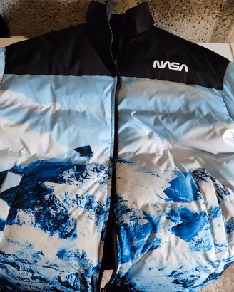 Giacca NASA Shein Puffer Montagna Cielo