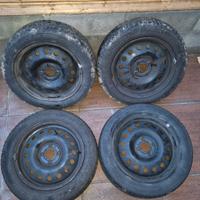Cerchioni 15 4x100 con copricerchi