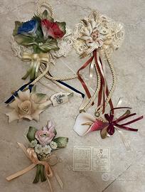 5 composizioni floreali capidimonte mollica