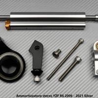 Ammortizzatore sterzo YZF R6 2006 - 2021 Silver