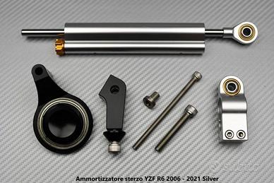 Ammortizzatore sterzo YZF R6 2006 - 2021 Silver