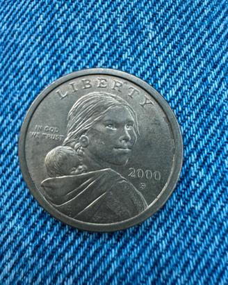 un dollaro Sacagawea del 2000