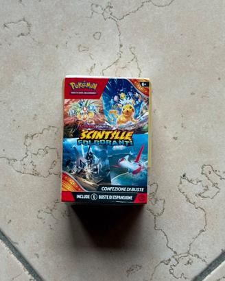 Pokemon Scintille Folgoranti bundle 6 Buste Ita