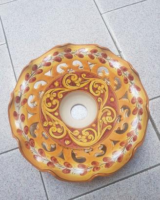 Coppe per lampadari in ceramica di Caltagirone