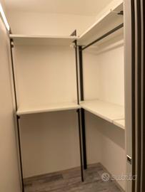 Struttura per cabina armadio