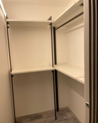 Struttura per cabina armadio