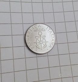 100 lire Accademia Navale Italia anno 1981