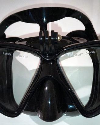 Maschera sub con attacco Action Cam