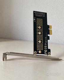 Adattatore M.2 NVMe a PCIe Per ssd