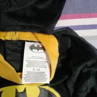 Vestito bimbo Batman travestimento 6/12 mesi