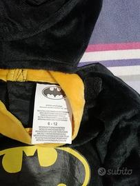 Vestito bimbo Batman travestimento 6/12 mesi