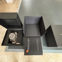 Hamilton khaky navy gmt automatic