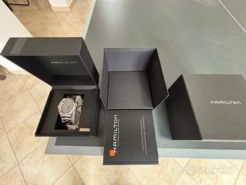 Hamilton khaky navy gmt automatic