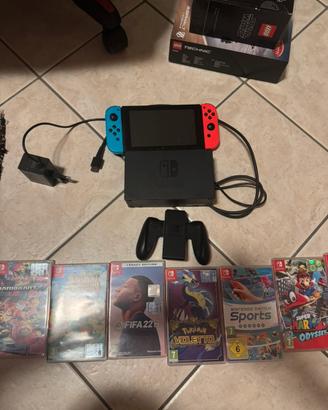 🎮 Nintendo Switch + 6 giochi – Bundle