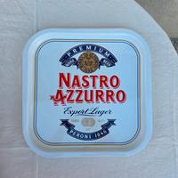 Vassoio quadrato Birra Nastro Azzurro Premium E.L.
