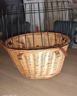 porta cane o gatto per bici