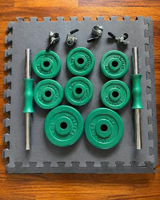 Manubri regolabili Lineaflex coppia + 10 kg