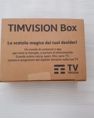 TIMVISION Box 4K Android TV Sagemcom DVB-T2