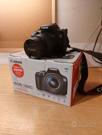 Canon EOS 1300d + borsa e accessori