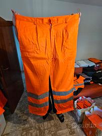 Pantaloni imbottiti invernali riflettenti
