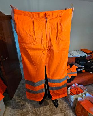 Pantaloni imbottiti invernali riflettenti