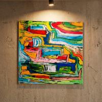 DIPINTO “Cromostruttura Urbana”