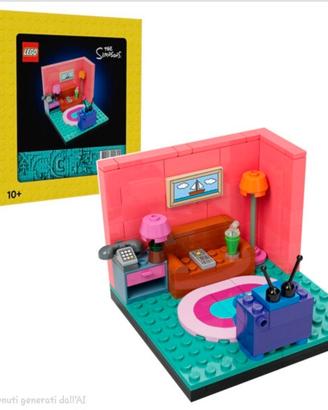 Lego Salotto Simpson