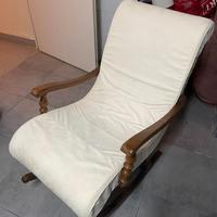 Sedia a dondolo antica