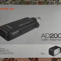 Flash Godox Witstro AD200 + Trigger X1-c (CANON)