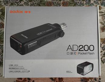 Flash Godox Witstro AD200 + Trigger X1-c (CANON)