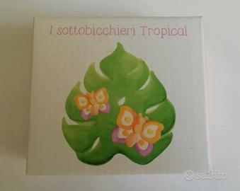 Sottobicchieri thun foglia