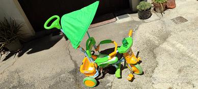 Triciclo Passeggino Schiano Frog – Colori Vivaci c