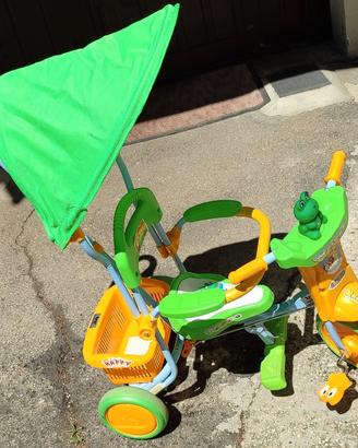Triciclo Passeggino Schiano Frog – Colori Vivaci c