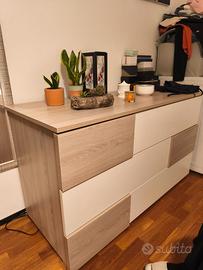 camera da letto completa in legno