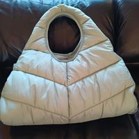 Borsa sportiva trapuntata Decathlon azzurra