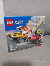 Lego 60458 pizza vs fire truck