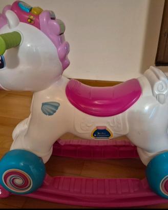 Unicorno Clementoni a dondolo bilingue