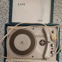 giradischi valigetta vintage