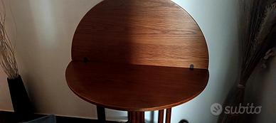 tavolo pieghevole rotondo vintage 