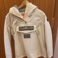 Napapijri giacca bianco ghiaccio
