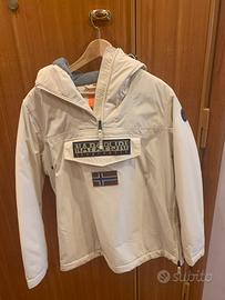 Napapijri giacca bianco ghiaccio