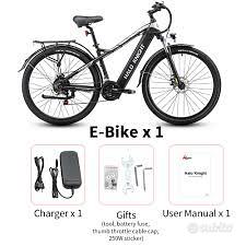 BICICLETTA ELETTRICA PRATICAMENTE NUOVA