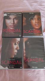 Cofanetti dvd serie Scandal 1 2 3 4