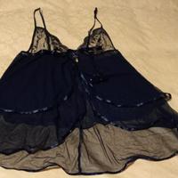 Lingerie sexy tuttle e pizzo nero taglia 2°