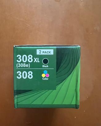 Cartucce Compatibili HP 308XL Nero + Colore