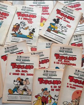 Raccolta storie topolino “il messaggero” 1989-90