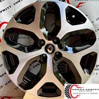 4 CERCHI IN LEGA ORIGINALI R17 RENAULT CAPTUR