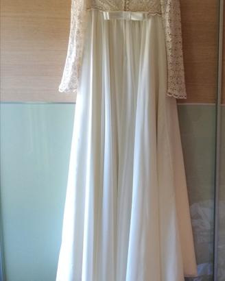 Abito da sposa stile impero taglia M