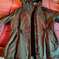 parka donna verde militare Yes zee