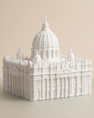 Modellino 3D Basilica San Pietro